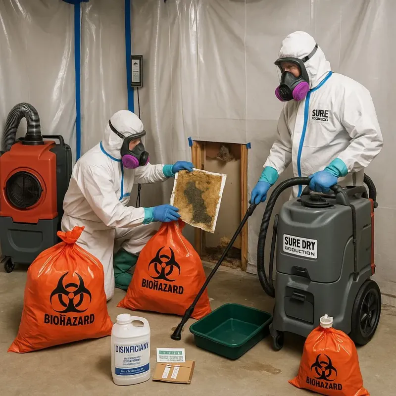Contaminated Water Handling Protocols process in West Pensacola, FL